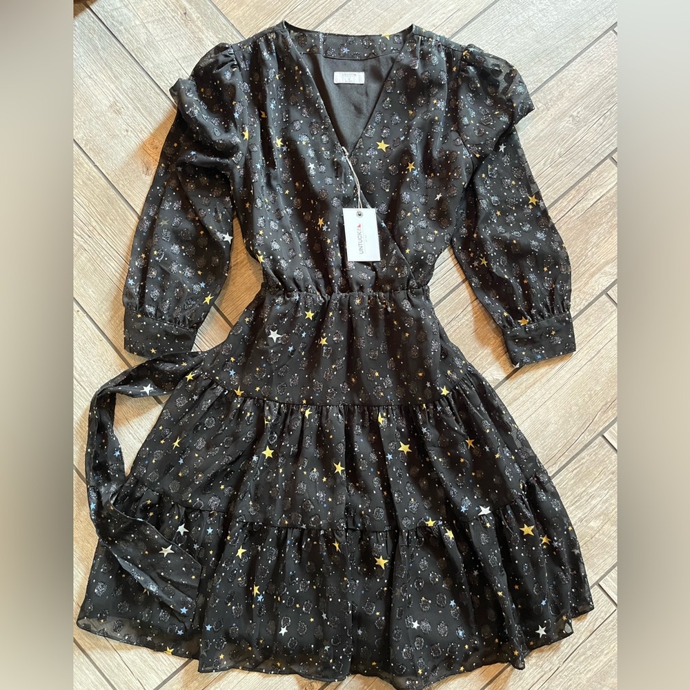 Untuck stars and sparkle dress